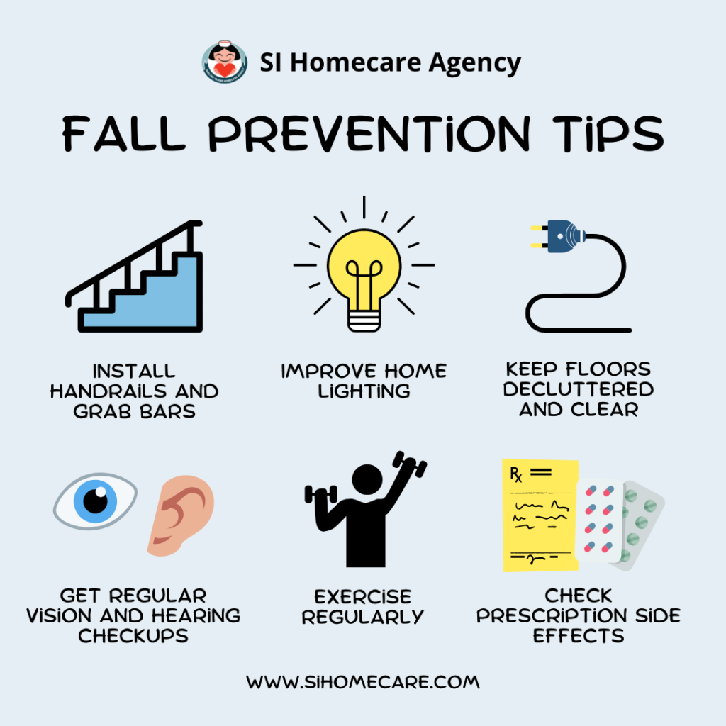 Fall prevention tips for elderly